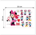 Peel And Stick Mickey And Minnie Wall Stickers With 3D Augmented Reality