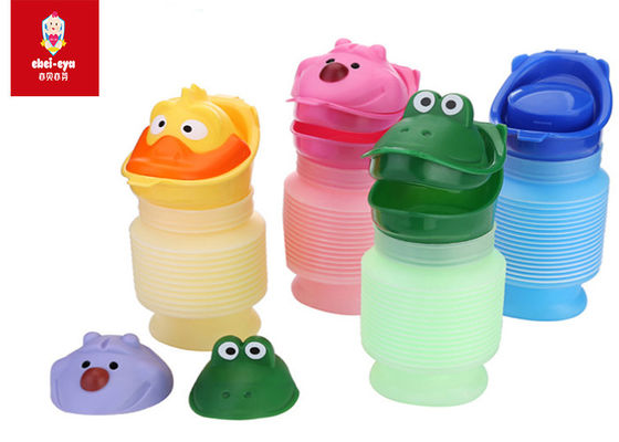 Plastic Cartoon Cute Baby Portable Potties Training Baby Standing Urine Toilet